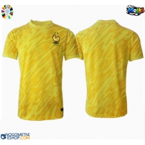 Moški Nogometni dresi Francija Vratar Domači EP 2024 Kratek Rokav